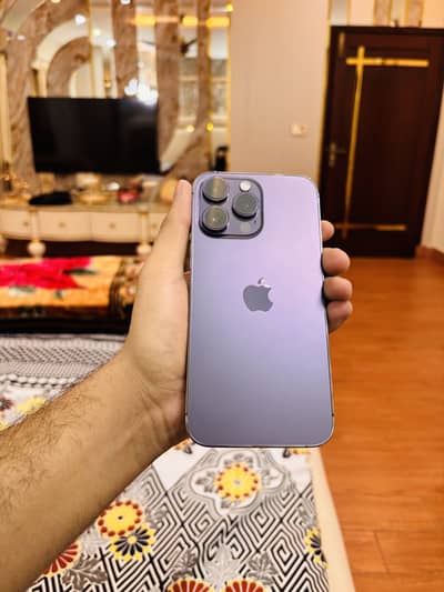 iphone 14 pro max 512 GB Pta Approved ESim with box available