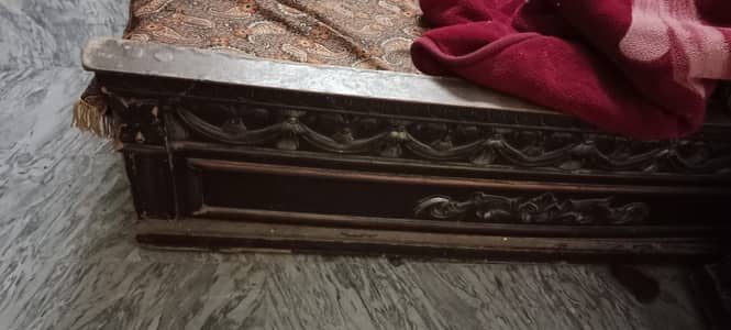 wood bed used