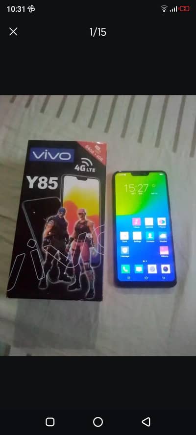Vivo Y85  4gb.  64gb official PTA approved
