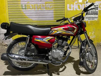 Honda Cg 125 2025 Model  Urgent  Sale