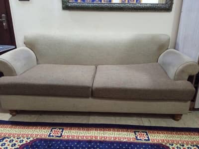 sofa set for sale. cleaning needed