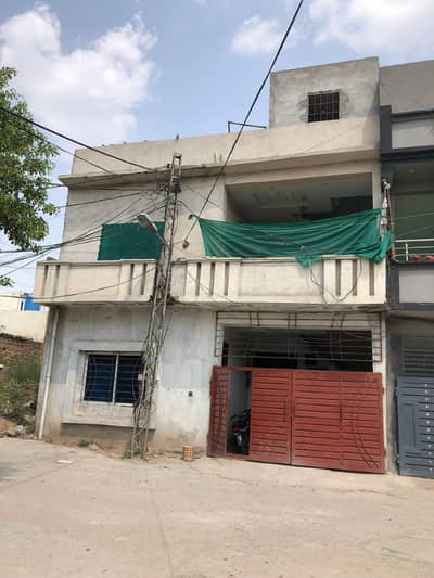 4 Marla 4 Bed Owner Built Gray Structure House For Sale in Near Gulraiz Housing Scheme Rawalpindi