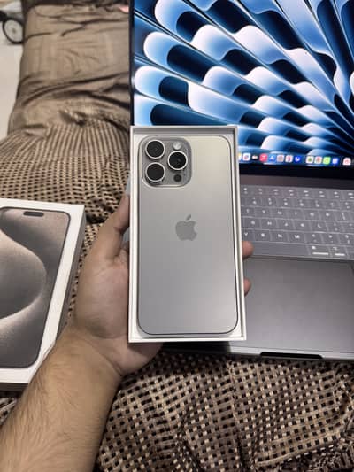 15 pro max 256gb PTA APPROVED