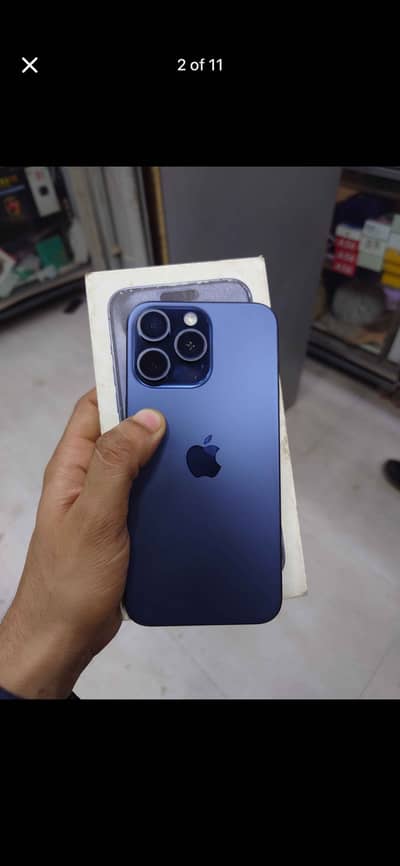 iPhone 15 pro max 25gb JV 90 health with box