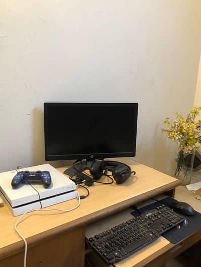 PS4 Complete Setup LCD keyboard mouse controller