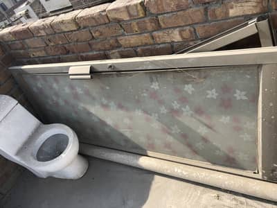 Door for sale / Aluminium glass door urgent sale