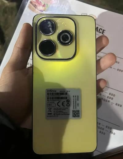 infinix hot 40i 8+8/128 with box charger