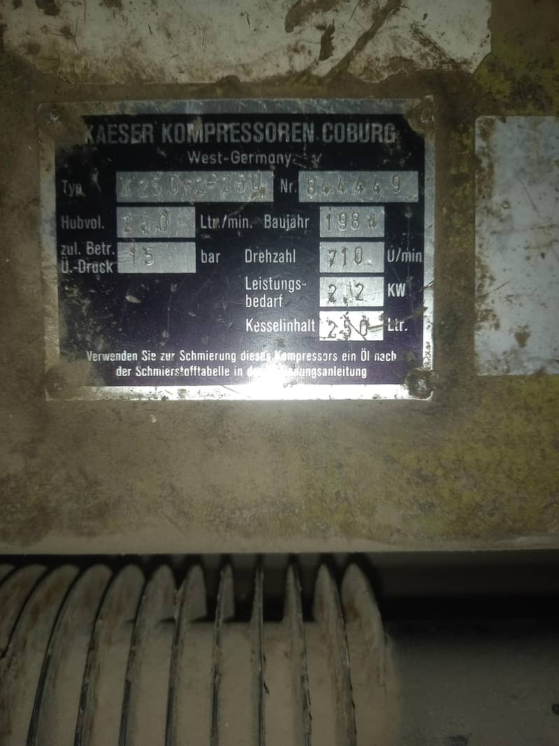 Air Compressor Used 6