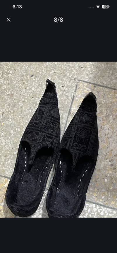 Black designer Sherwani with Khussa and Turbon