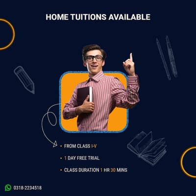 Home Tution for Primary Students (Class 1-5)