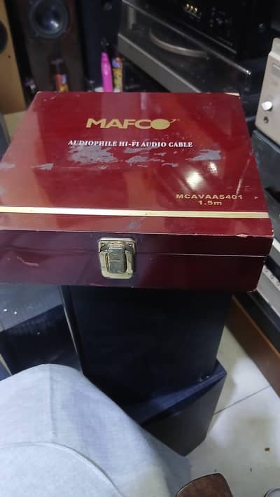 MAFCO RCA CABLE LIKE JBL BOSE KLIPSCH DENON MARANTZ ONKYO KEF INTEGRA