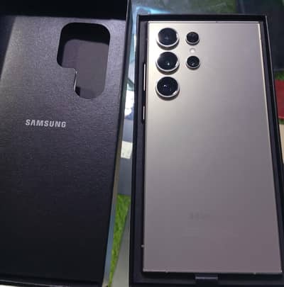Samsung Galaxy S24 ultra 12/256 (NON PTA)  with Original box and cable