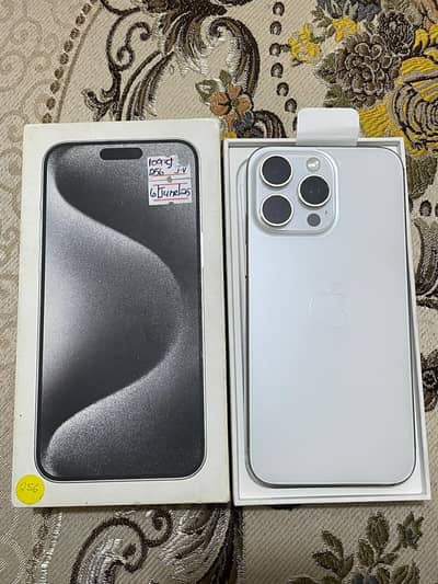 iphone 15 pro max White Titanium