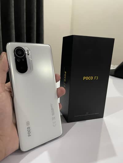 POCO F3 Arctic White | 8GB 256GB | Complete Box