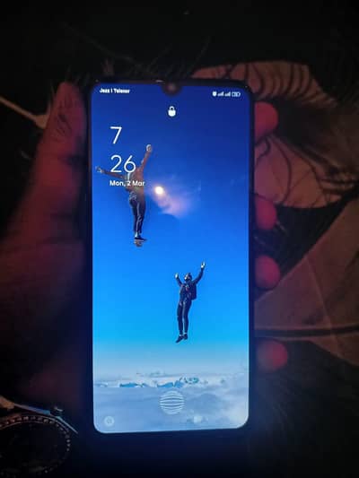 oppo f17 8 128gb all okay pack set pta approved home used