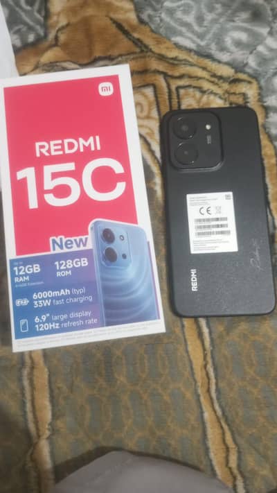 Redmi 15C – 6+6GB RAM | 128GB – Like New