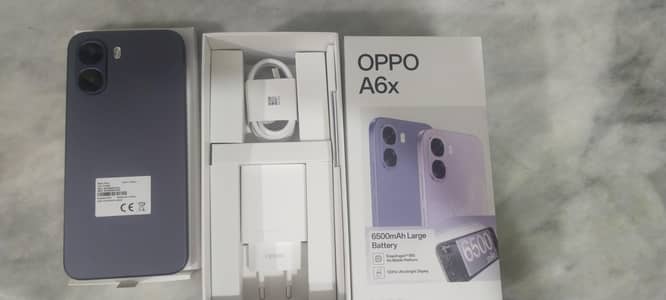 oppo a6x (8/128) open box