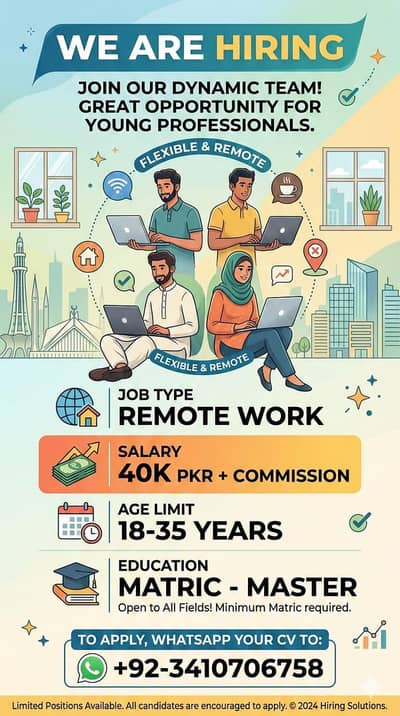 Remote Job 03410706758Watsapp