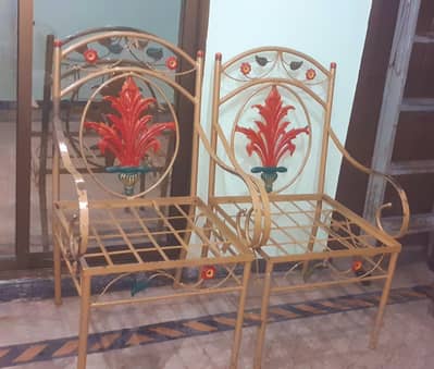 Iron Sofa with foam cution