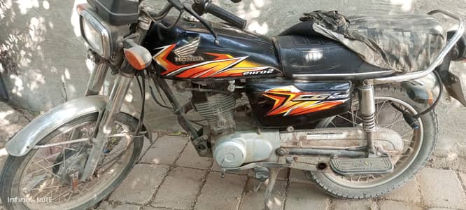Honda CG 125 2021 for sale on urgent basis