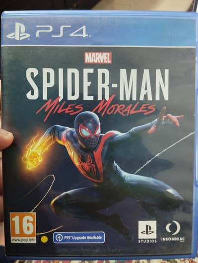 Miles Morales Spiderman PS4