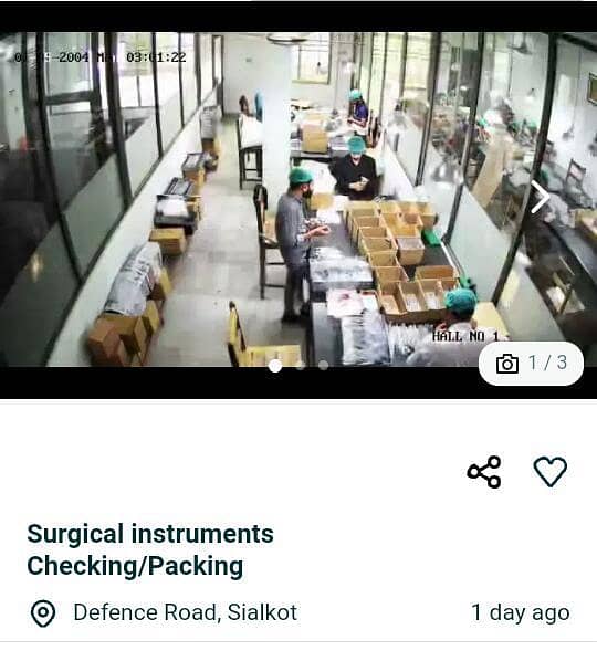 Surgical Instruments Checking Packing سرجیکل آلات 0