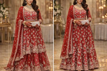 Bridal Lehnga | Wedding Dress | Barat Dress | Bridal Lehenga For Sale