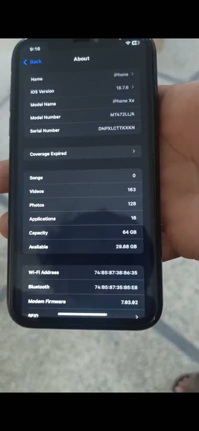 iPhone Xr urgent sale