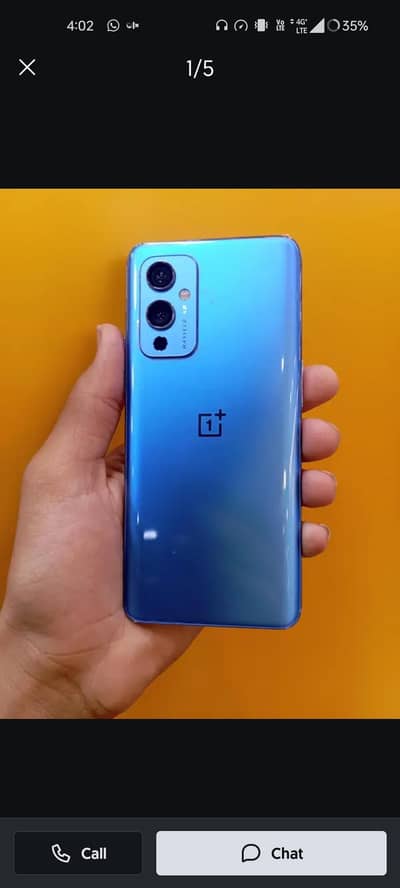 OnePlus 9 PTA Approved 8+8/128gb