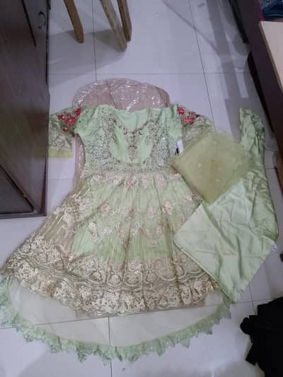 Engagement or nikah party wear dress one wear only