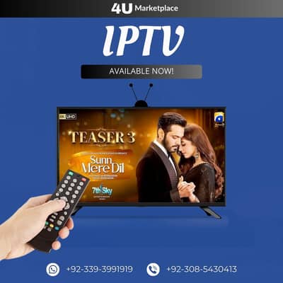 IPTV & Screens for Sale – Best  for Live TV, Sports & Movies