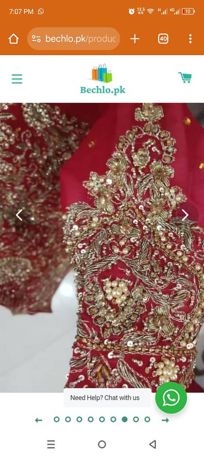 bridal lehnga barat dress