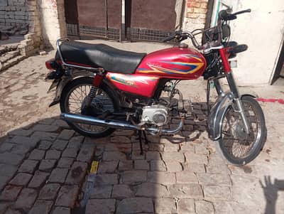 united 70 bike 19 model condition ashi ha