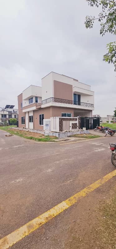 8 Marla Double Unit Brand House Available For Sale In Faisal Town F-18 Block A Islamabad