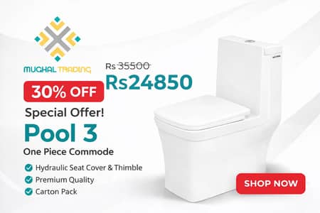 One Piece Commode Hydraulic Seat Cover &Thimble