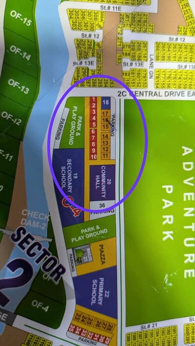 200 Square Yards Commercial Plot Is Available For sale In DHA City - Sector 2D