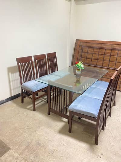 6 chair dinning table