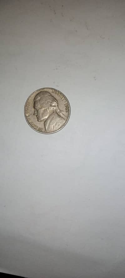 1961 U. S. Jefferson Nickel – Vintage American Coin for Collectors