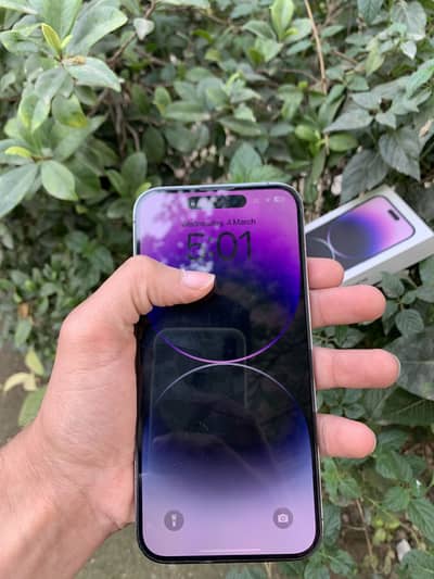 Iphone 14 pro max 128gb hk model pta approved