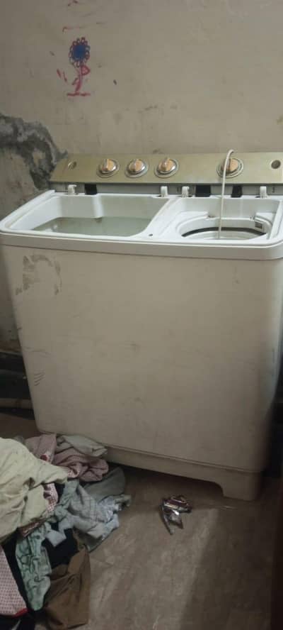 double washing machine