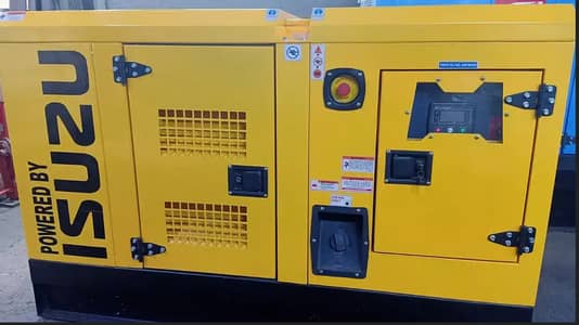 15KVA Isuzu YD Diesel Generator along with Sound Weather Proof Canopy