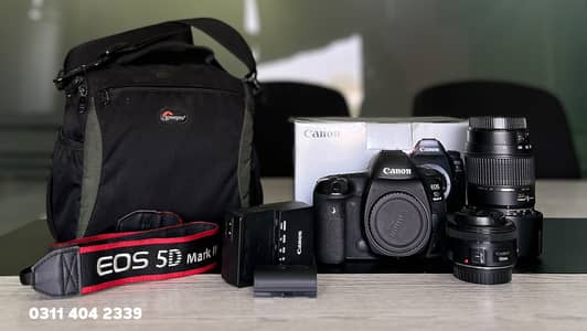 Canon 5D Mark IV Full Package – Excellent Condition – Lahore