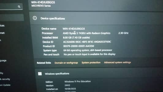 Brand New PM Laptop  MECHREVO