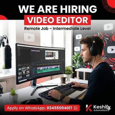 video editor required