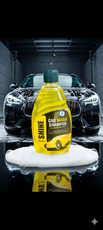 Luster Shine Car Wash Shampoo_High Foam Formula | 500ml