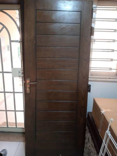 wooden door