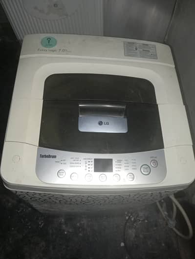 Lg turbu fuzzy model washing machine