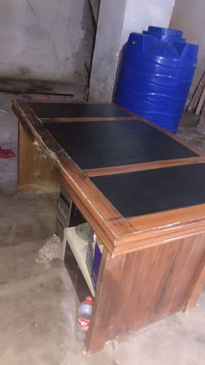 Revolving chair and  executive table for sale