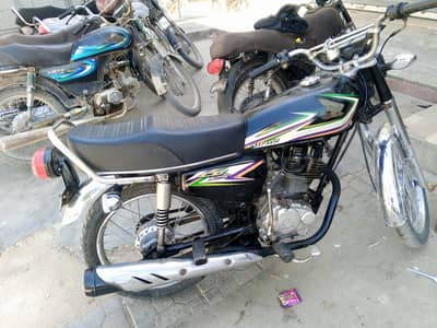 Honda CG 125 2016 karachi number