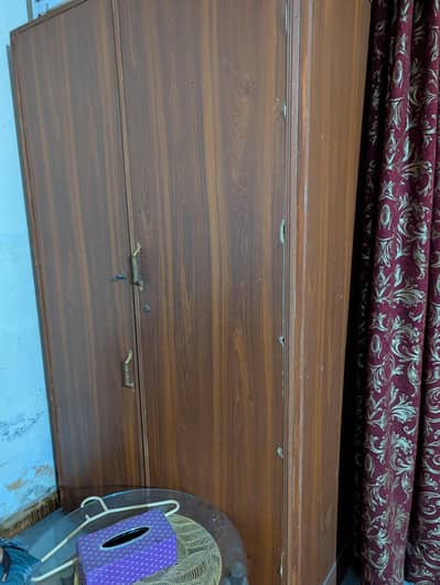 pure wooden wardrobe